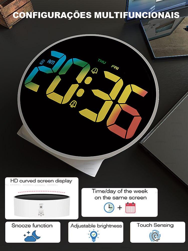 Relógio de Alarme Aierwill N16 - Luxo Online