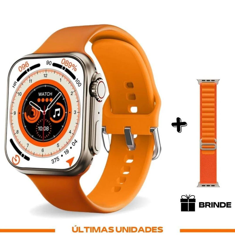Smartch Watch 8 Ultra + 1 Pulseira de brinde [FRETE GRÁTIS]